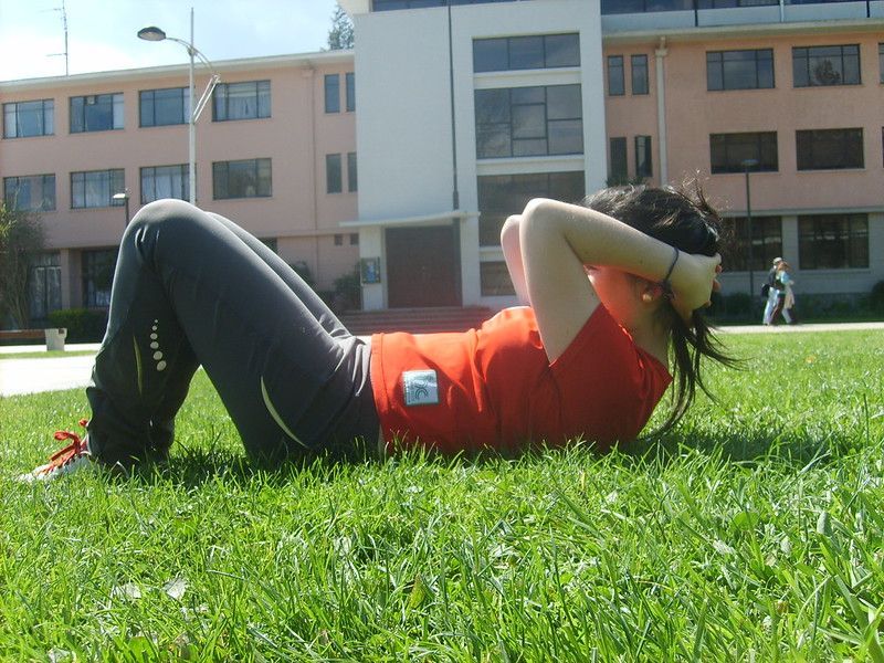 La rutina diaria de abdominales debe ser obligatoria