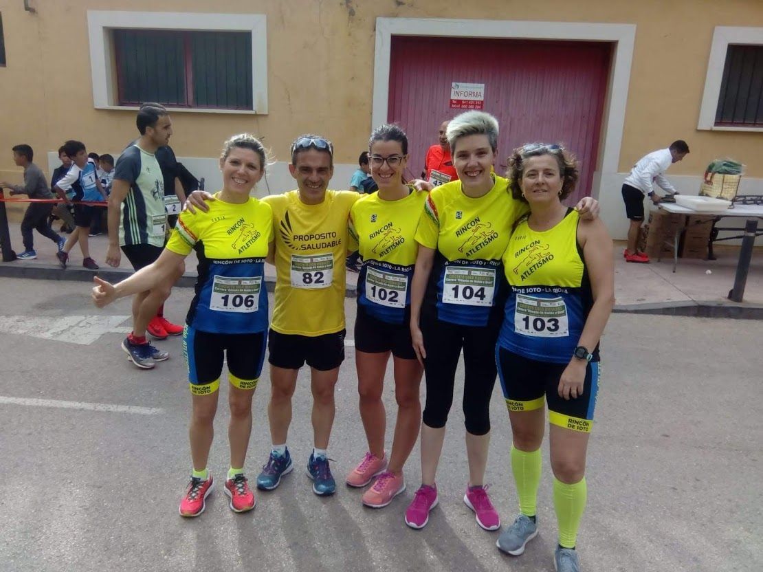 Gente maravillosa de mi escuela de atletismo